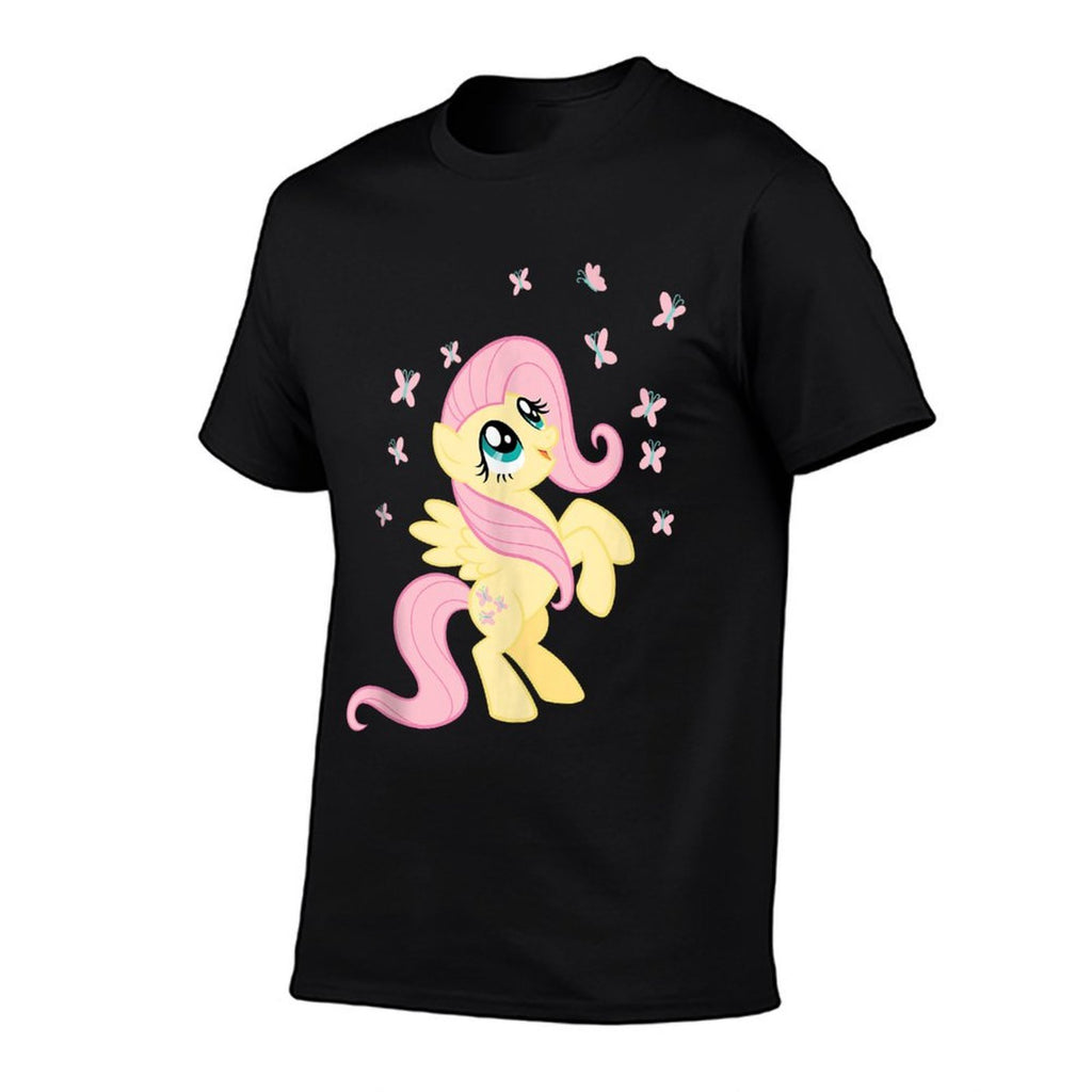 My Little Pony Fluttershy Surrounded By Butterflies  Durable T-Shirt
