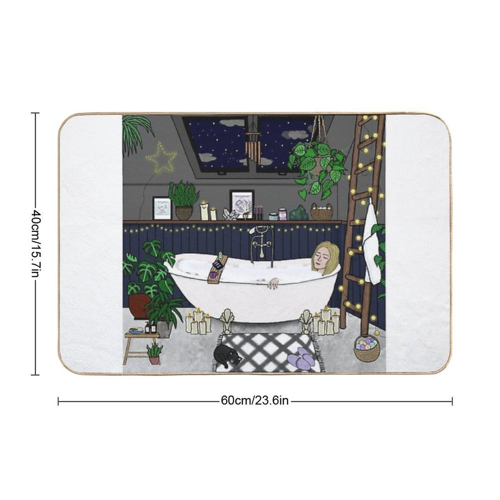Bath Time  Absorbent Bath Mat