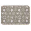 Magical Sun Bohemian Dreamy Aesthetic In Muted Colors Muted Green  Multi-Purpose Bath Mat