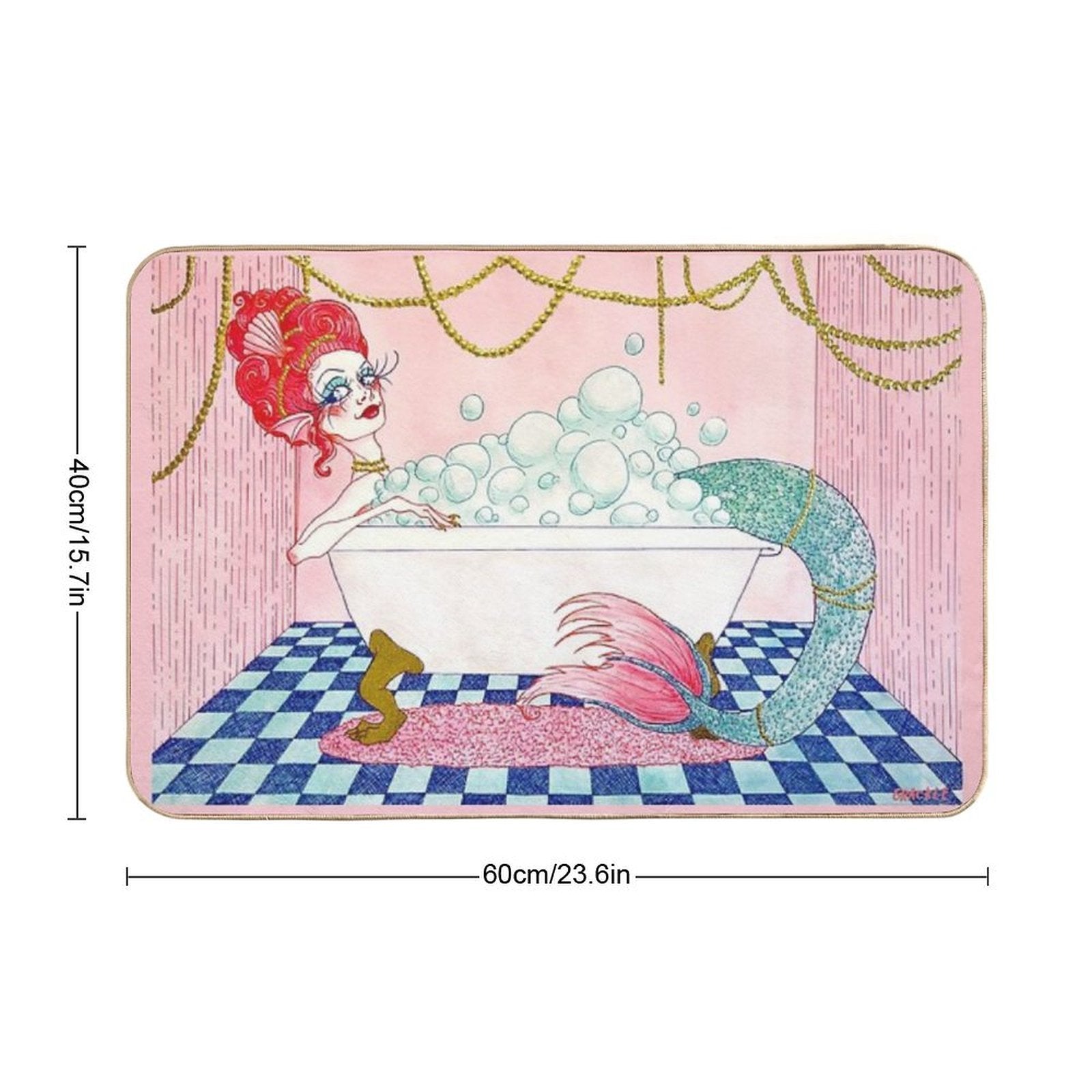 Opulent Luxuries Durable Bath Mat