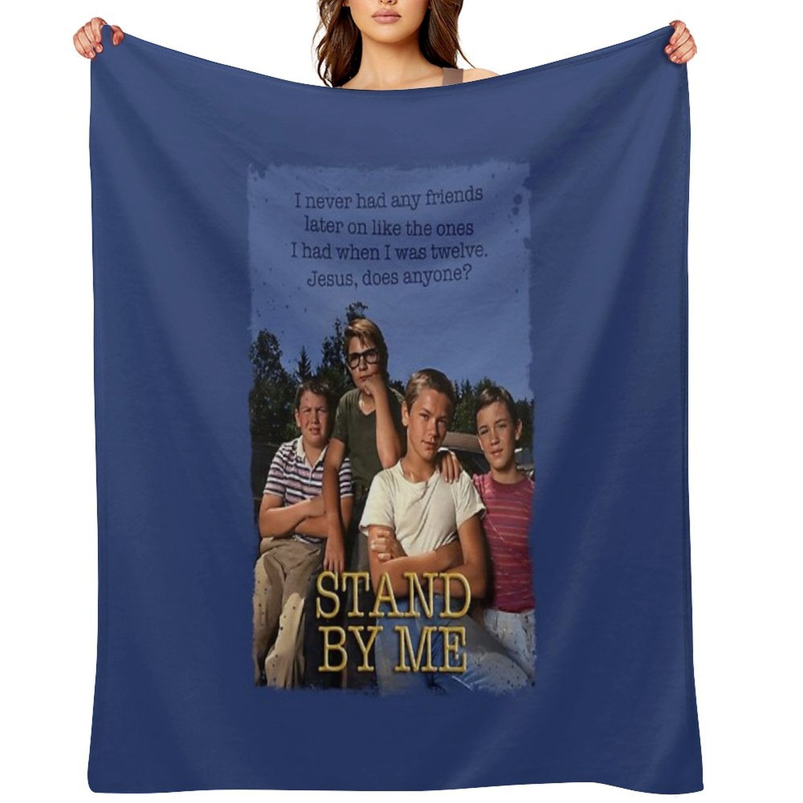 Stand By Me No2 Quick-dry Throw Blanket