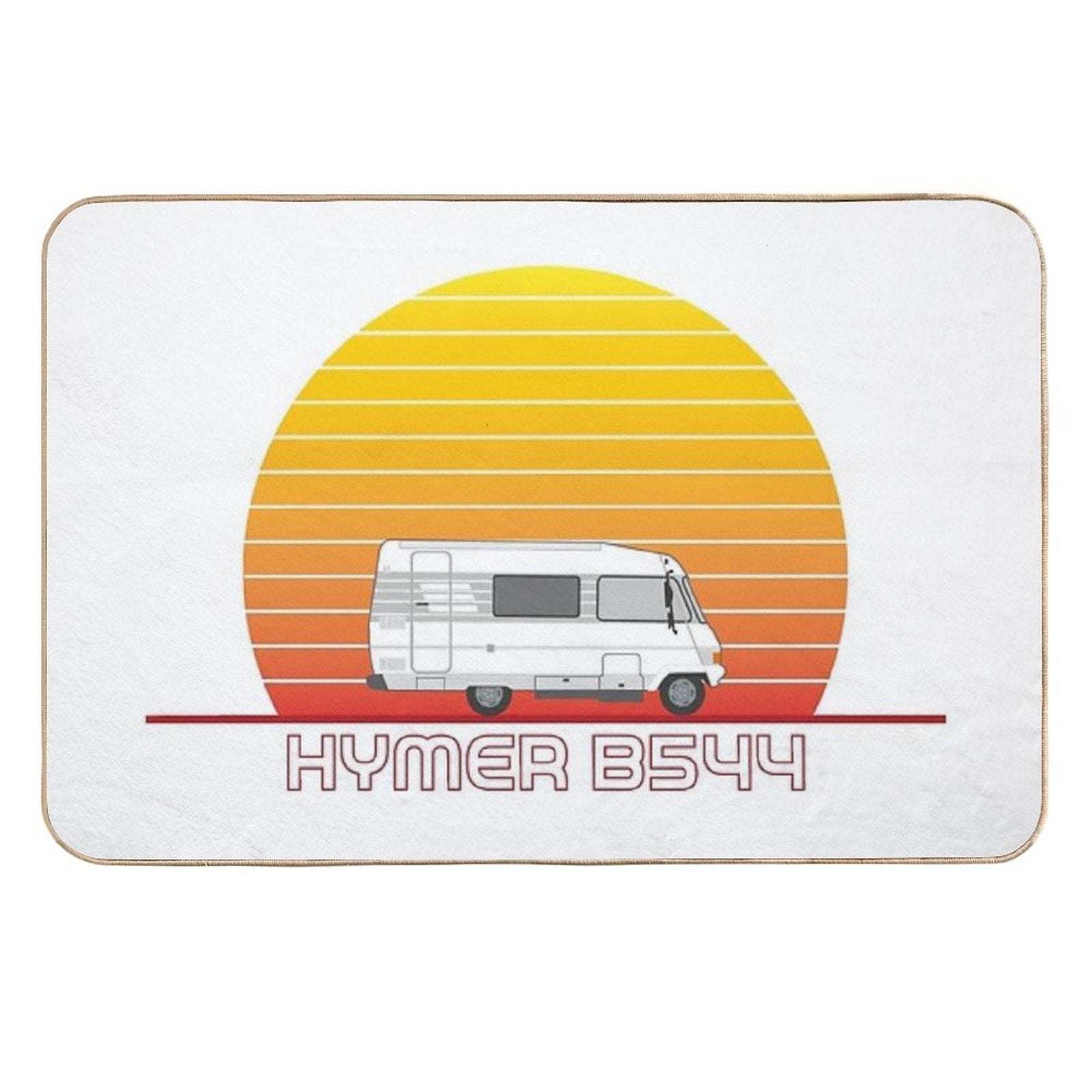 HYMER B544 SUNSET  Toxin-Free Bath Mat