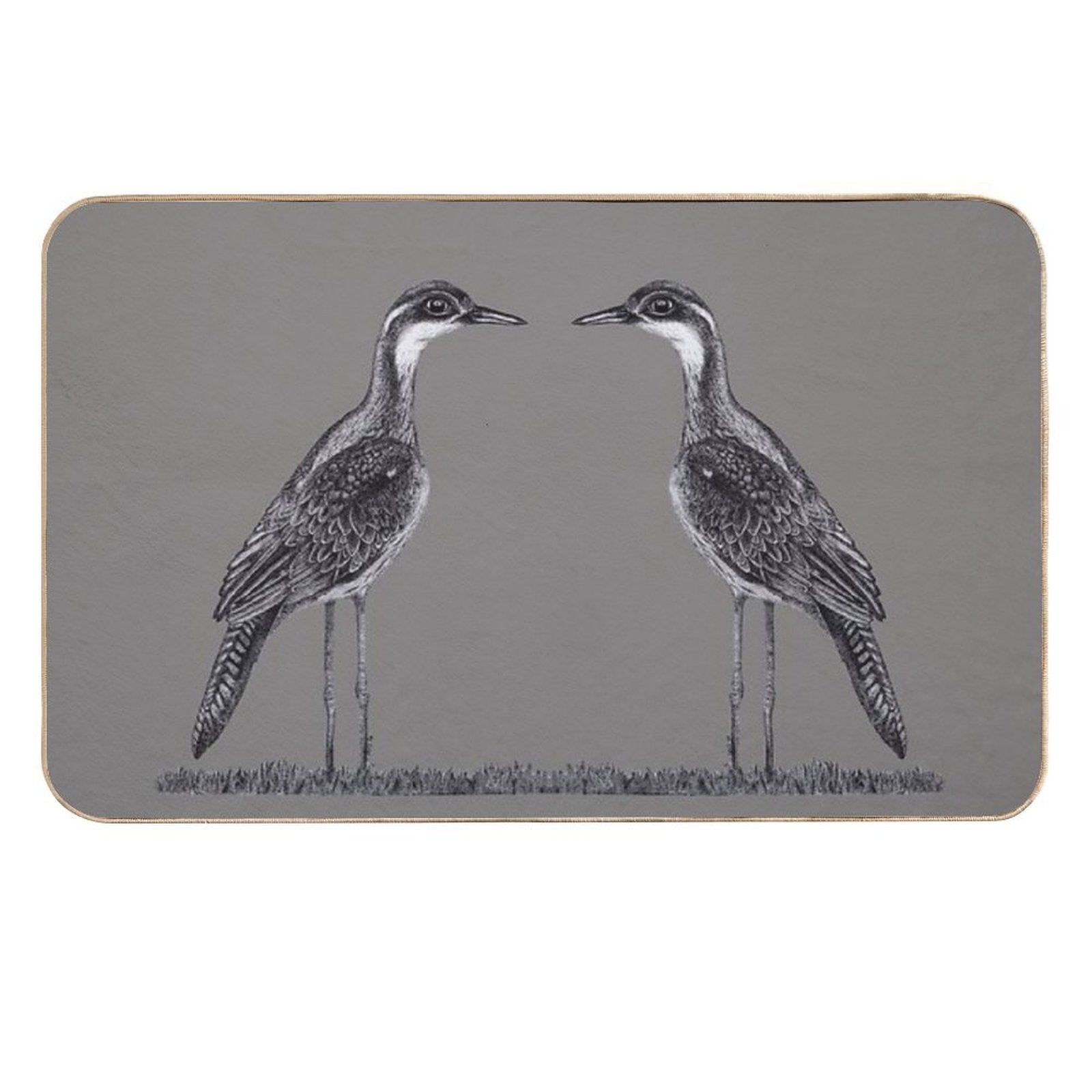 Bush Stone-Curlew Durable Bath Mat