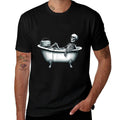 Relaxing Skeleton Enjoying Music And Bath Time Toaster  Soft T-Shirt