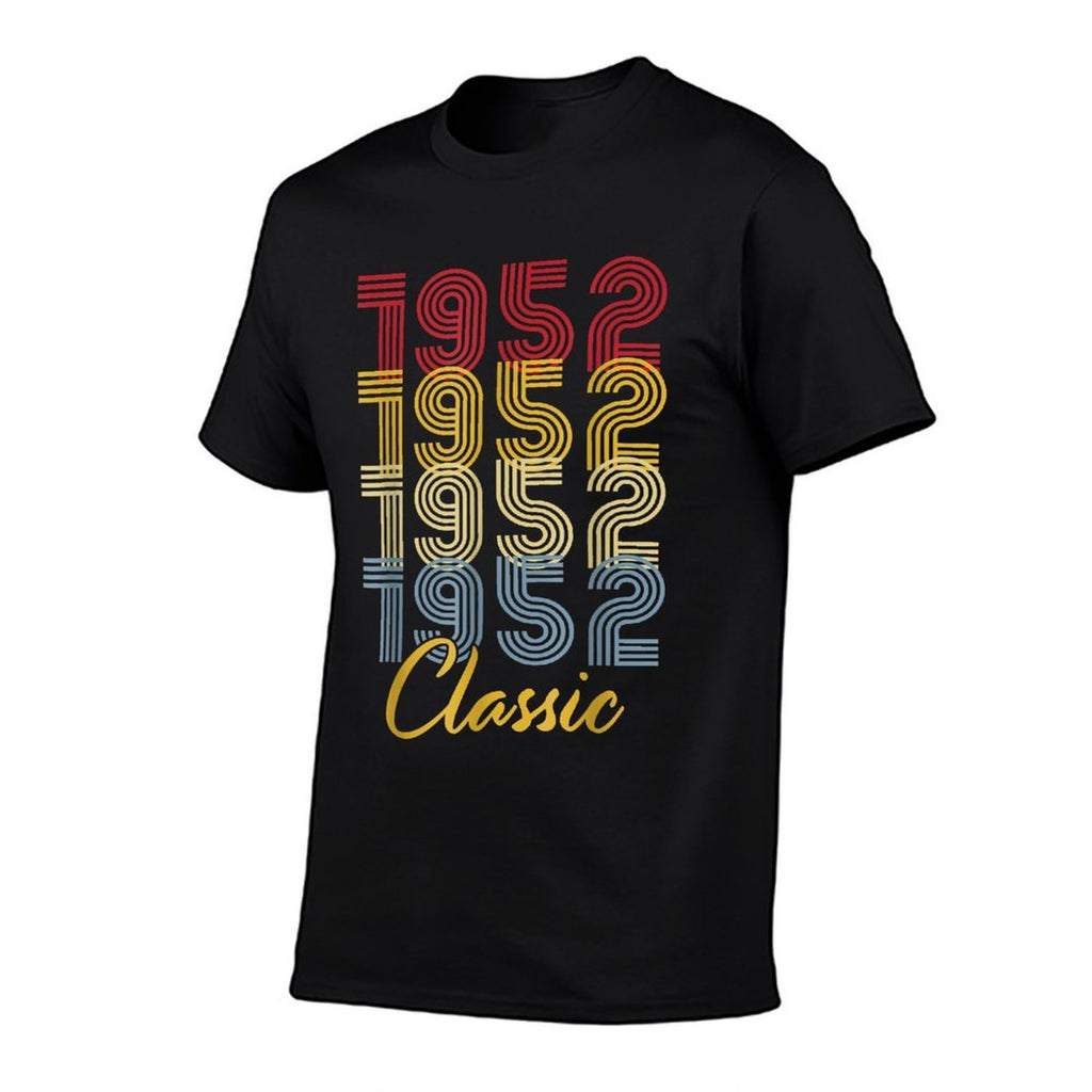 70 Birthday Decorations Men 1952 BDay 70th Birthday  Summer-ready Fabric T-Shirt