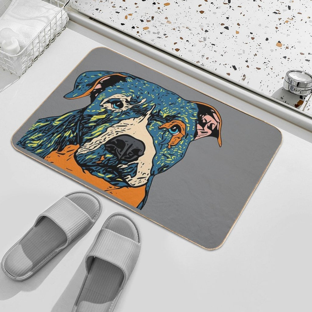 BlueStaff  Anti-Trip Bath Mat