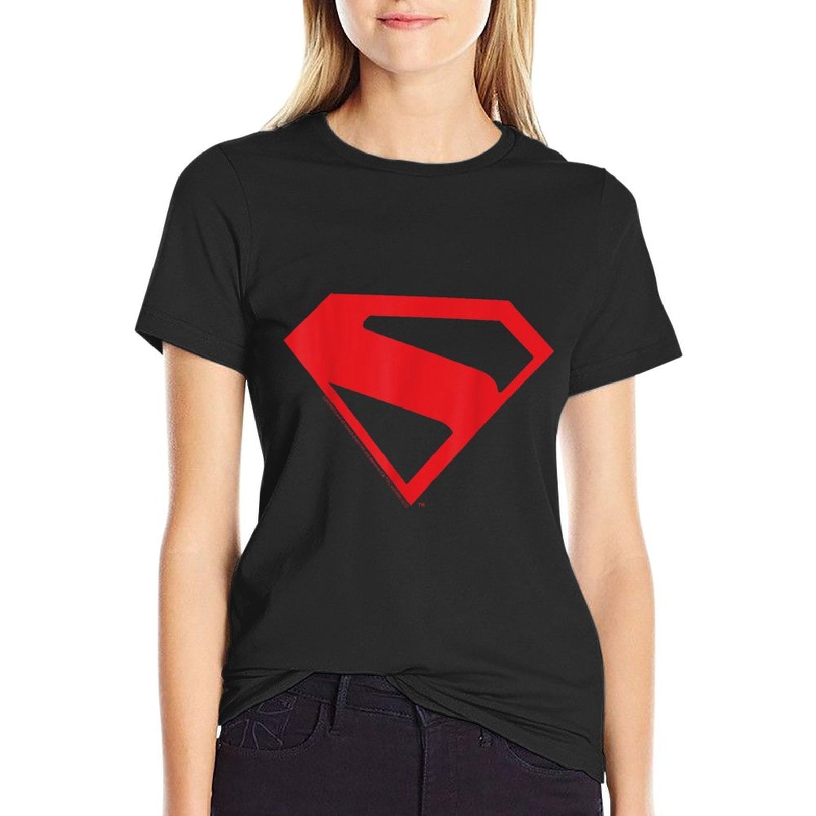 New Superman Movie Design Superman Silhouette  Eco-friendly Material T-Shirt