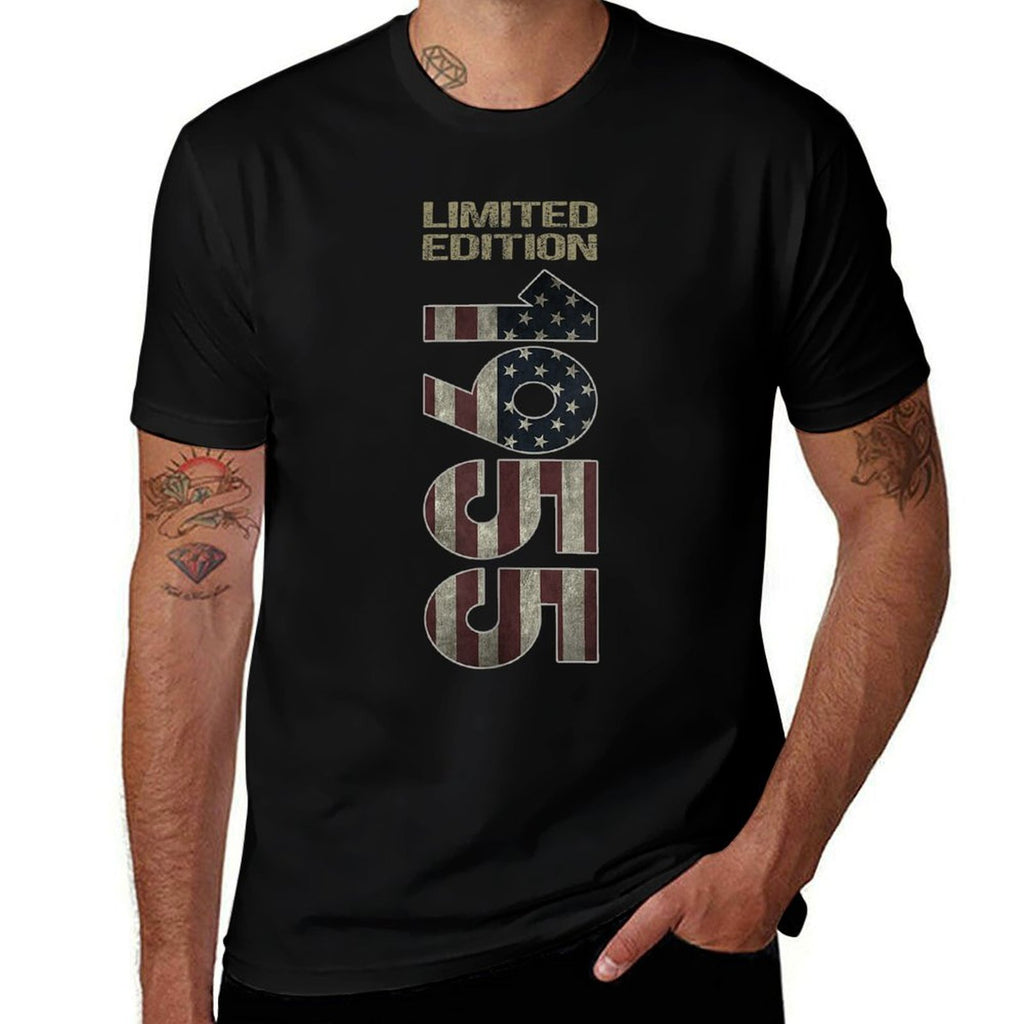 70th Birthday Vintage Limited Edition Born 1955  Breathable T-Shirt