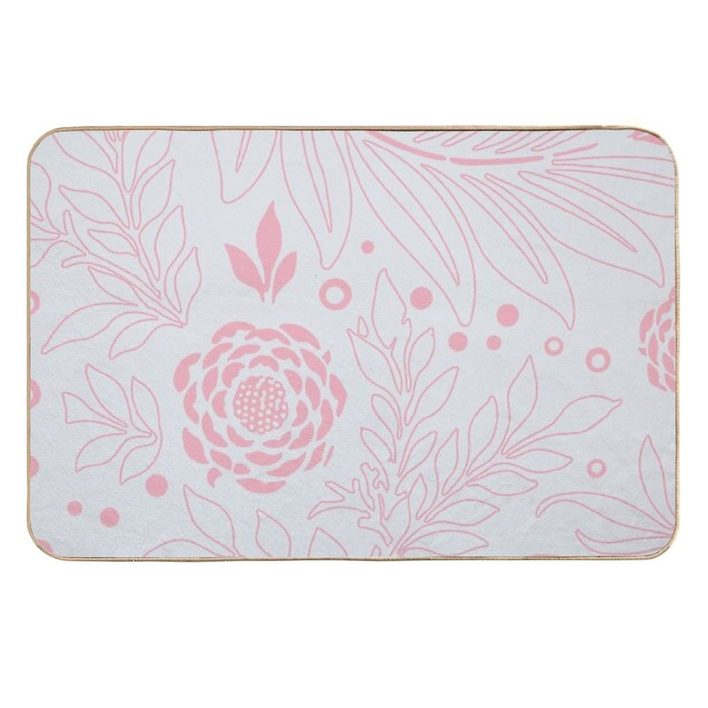 Floral Design 21  Multi-Purpose Bath Mat