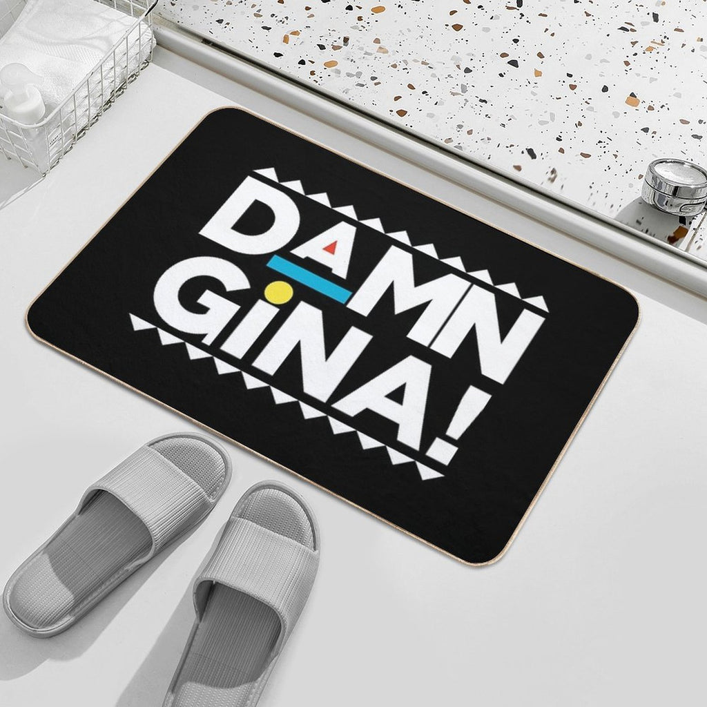 Sitcom Urban 90s Martin Afro TV Show Shirt  Versatile Bath Mat