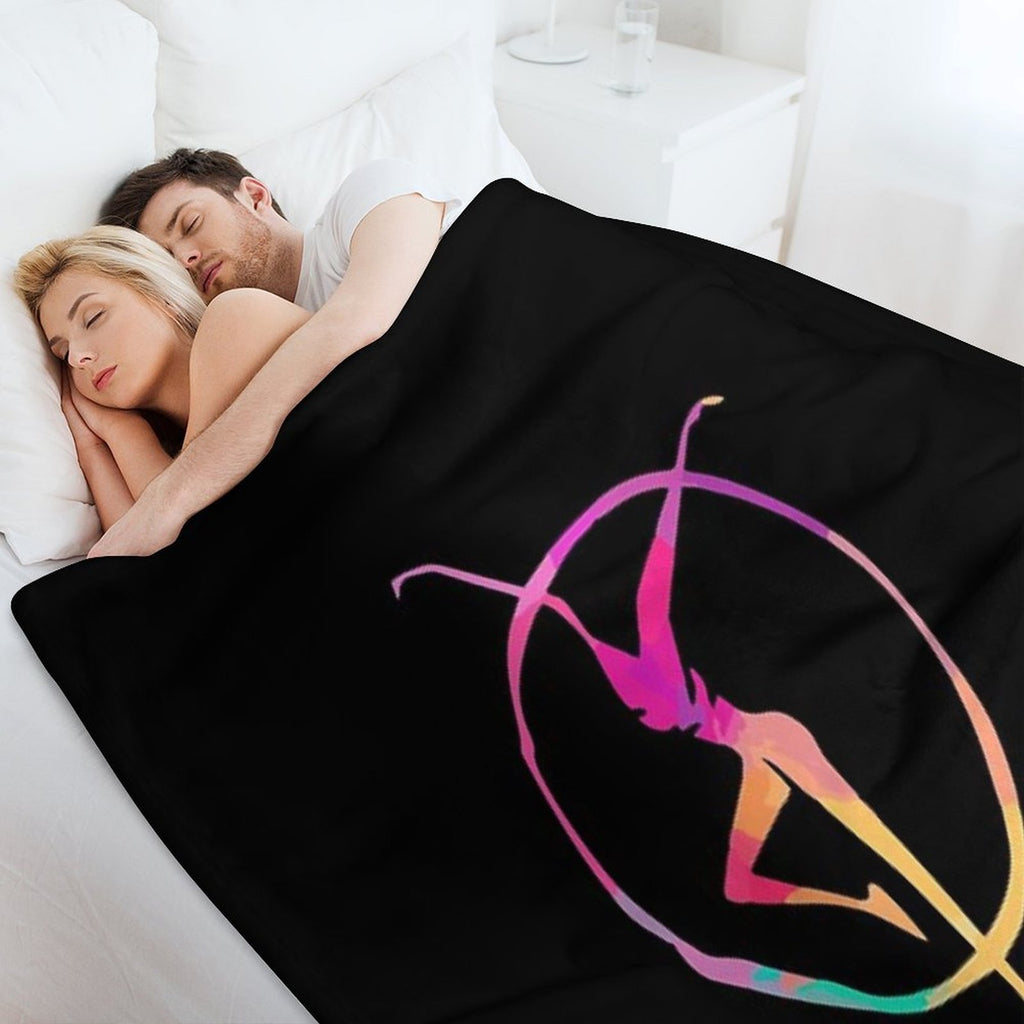 Dave Matthews Band Colorfull Logo Multi-functional Throw Blanket