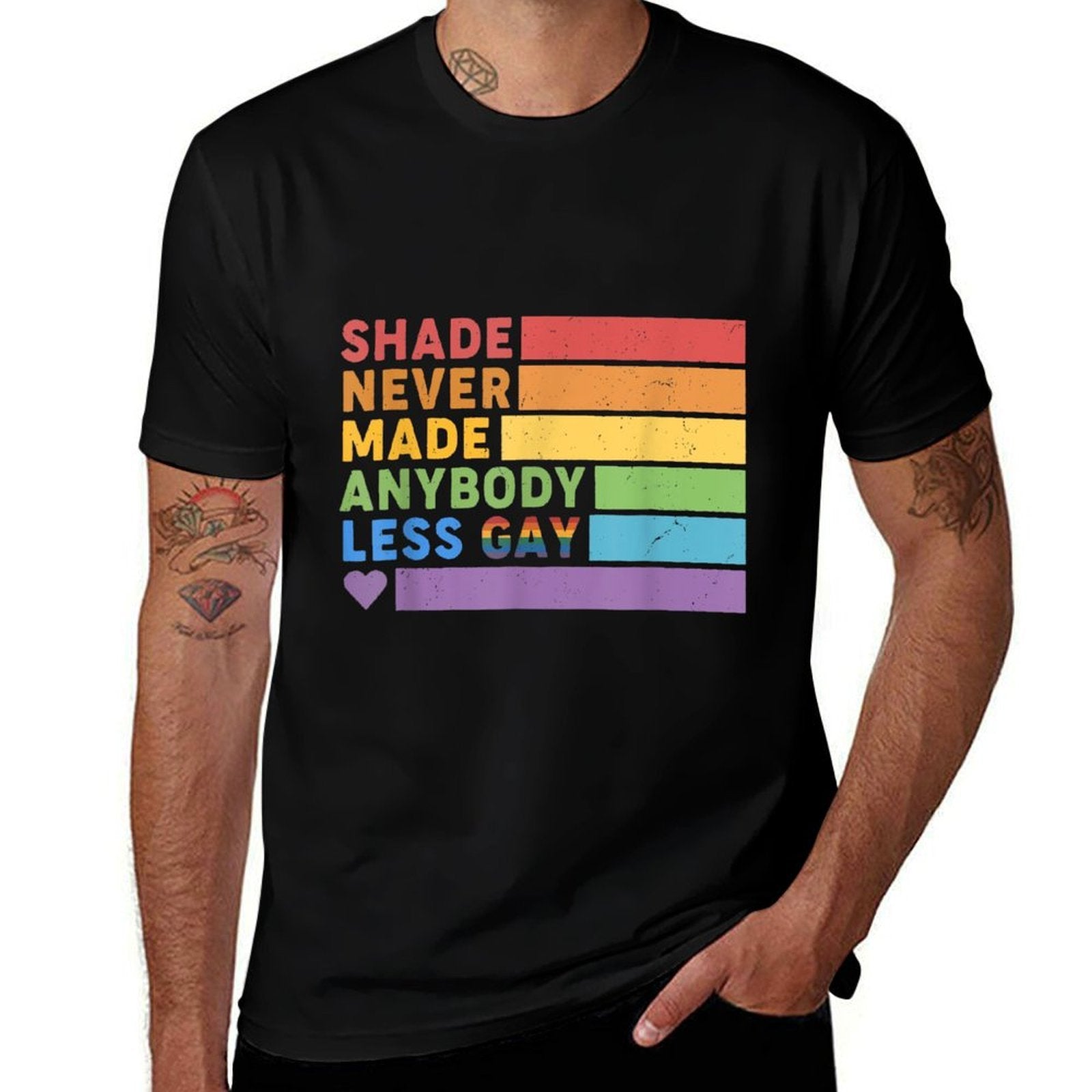 Shade Never Made Anybody Less Gay  Relaxed-fit T-Shirt
