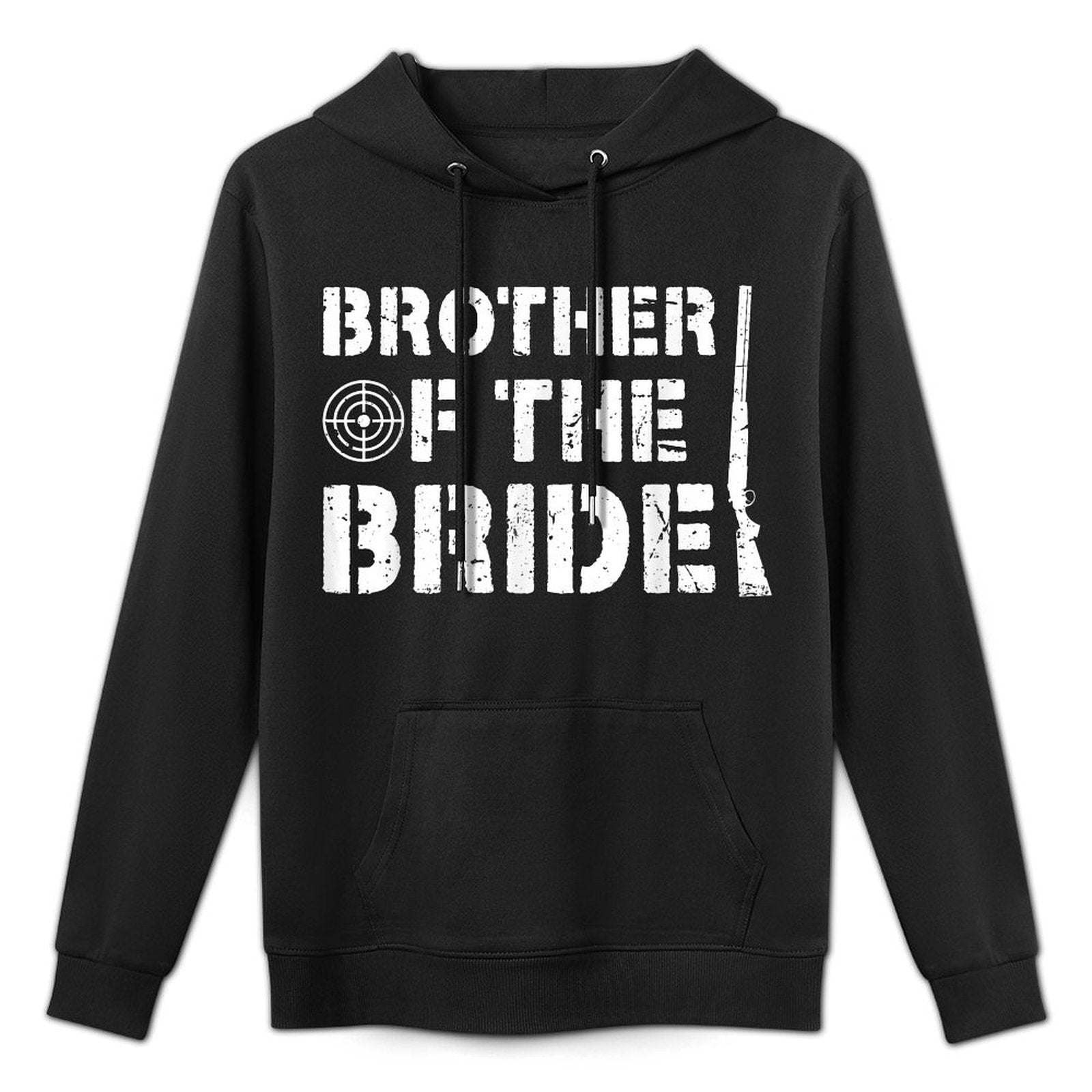 Brother Of The Bride Brother Funny Brides Brother Adjustable Hood Hoodie