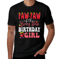 Pawpaw of Berry First Birthday Girl Sweet One Strawberry  Slim-fit Cut T-Shirt