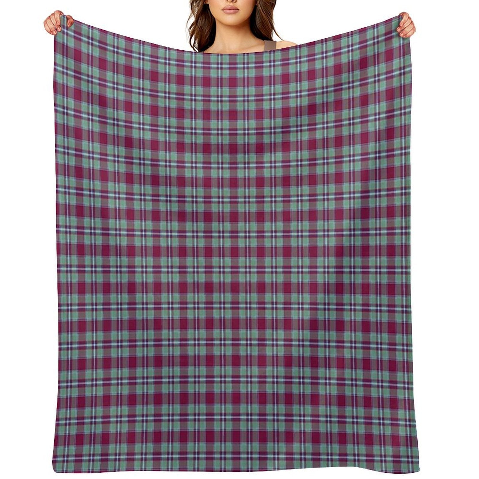 Clan Spence Tartan Travel-friendly Throw Blanket