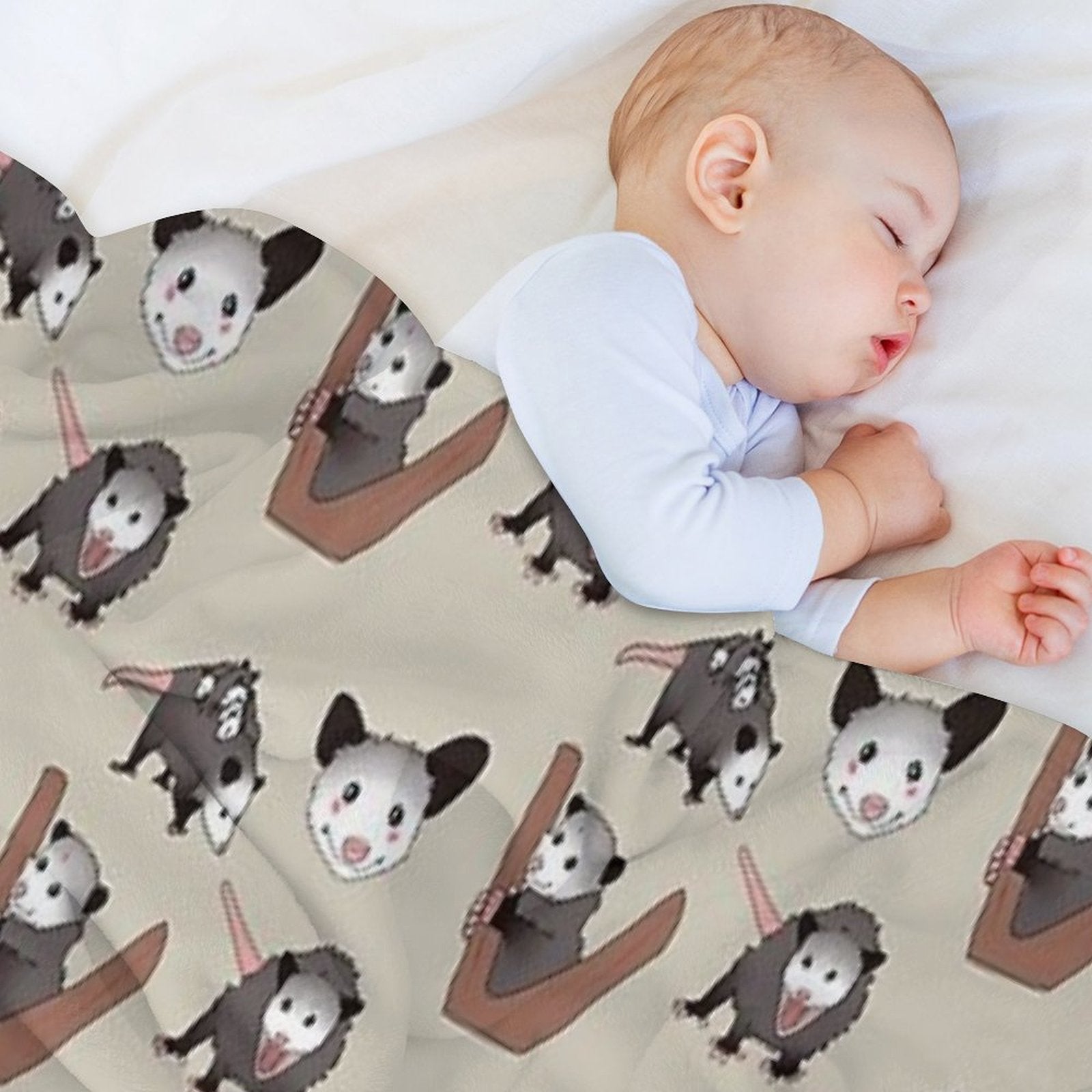 Opossums Pack Comfort Throw Blanket