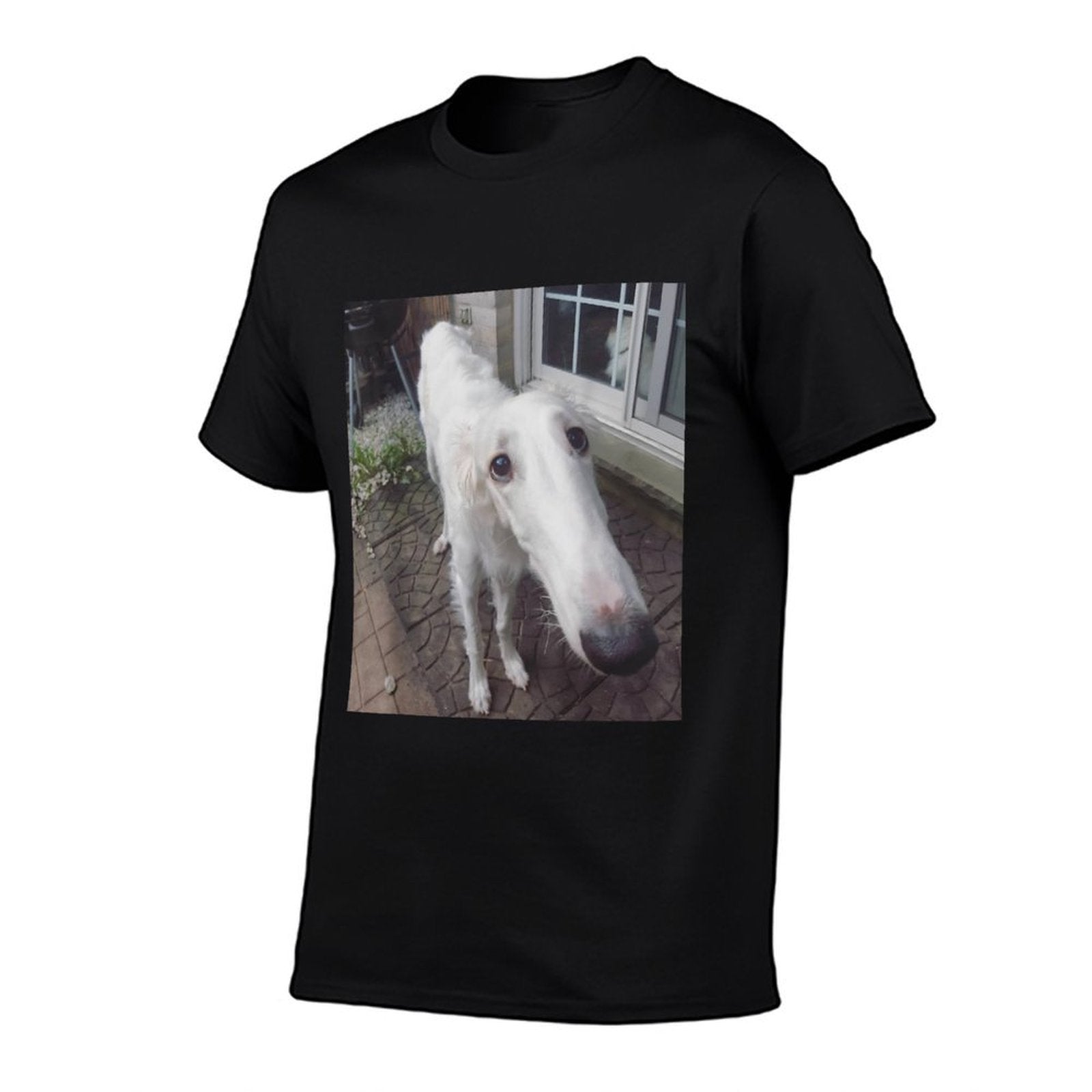 Funny Borzoi Long Nose Dog Meme  Durable T-Shirt