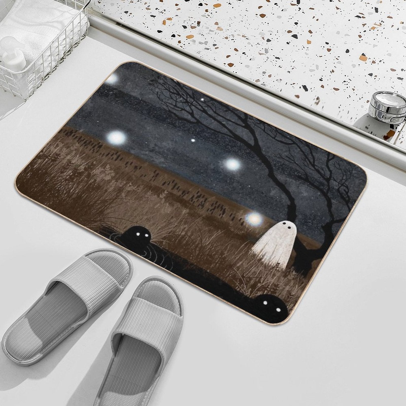 Walter And The Willow Wisps  Toxin-Free Bath Mat