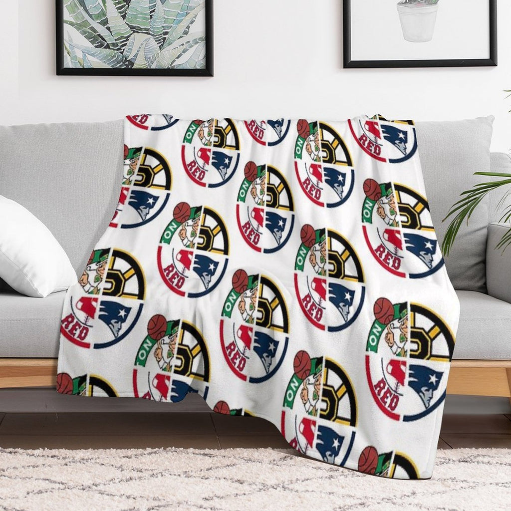 Bos.ton Sports Gift-ready Throw Blanket