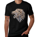 3D Lion Abstract Art Diamonds Roaring King of The Jungle  Breathable T-Shirt