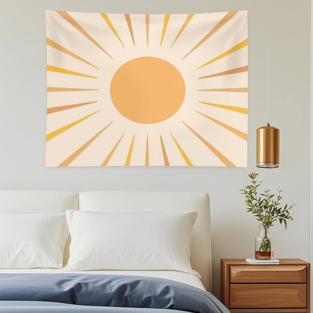 Boho Sun Sunrise Tapestry