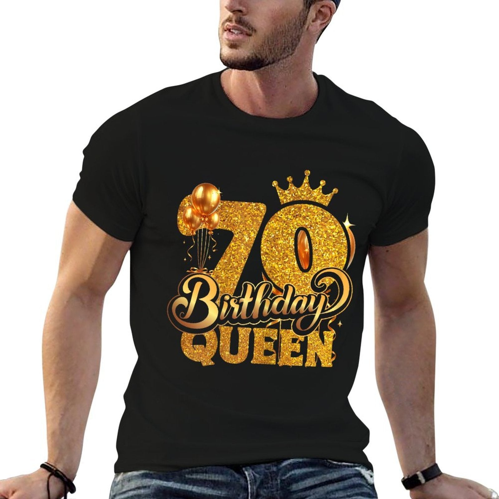 Birthday Queen 70 Year Old 70th Birthday It's My 70th Bday  Breathable T-Shirt
