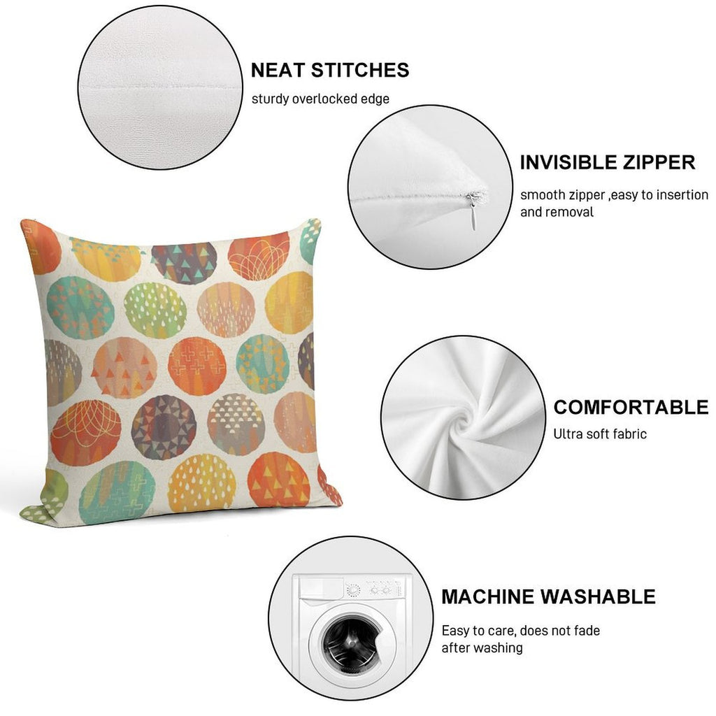 Celestial Bodies Soft Decorative Cover Throw Pillow