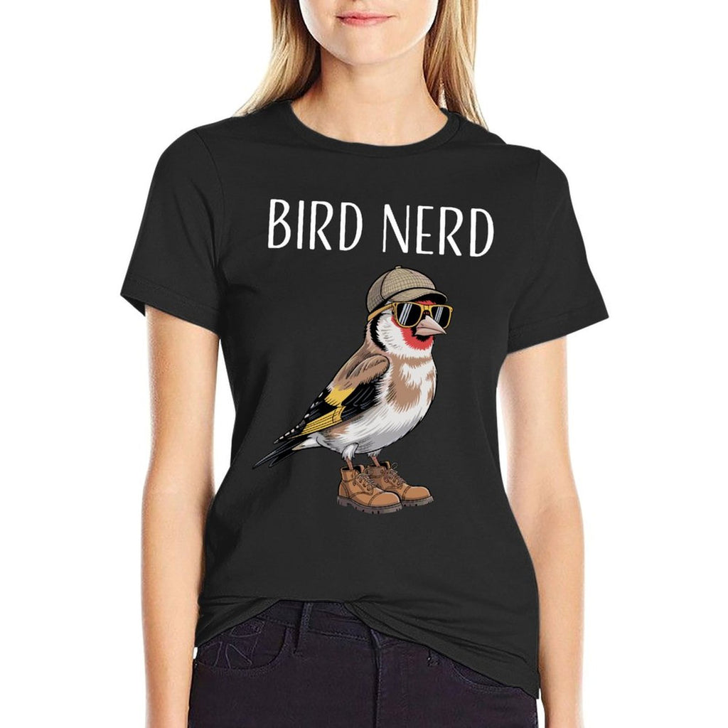 Bird Nerd Funny Birding Bird Watching Bird Lover Watcher Sweatshirt  Versatile T-Shirt