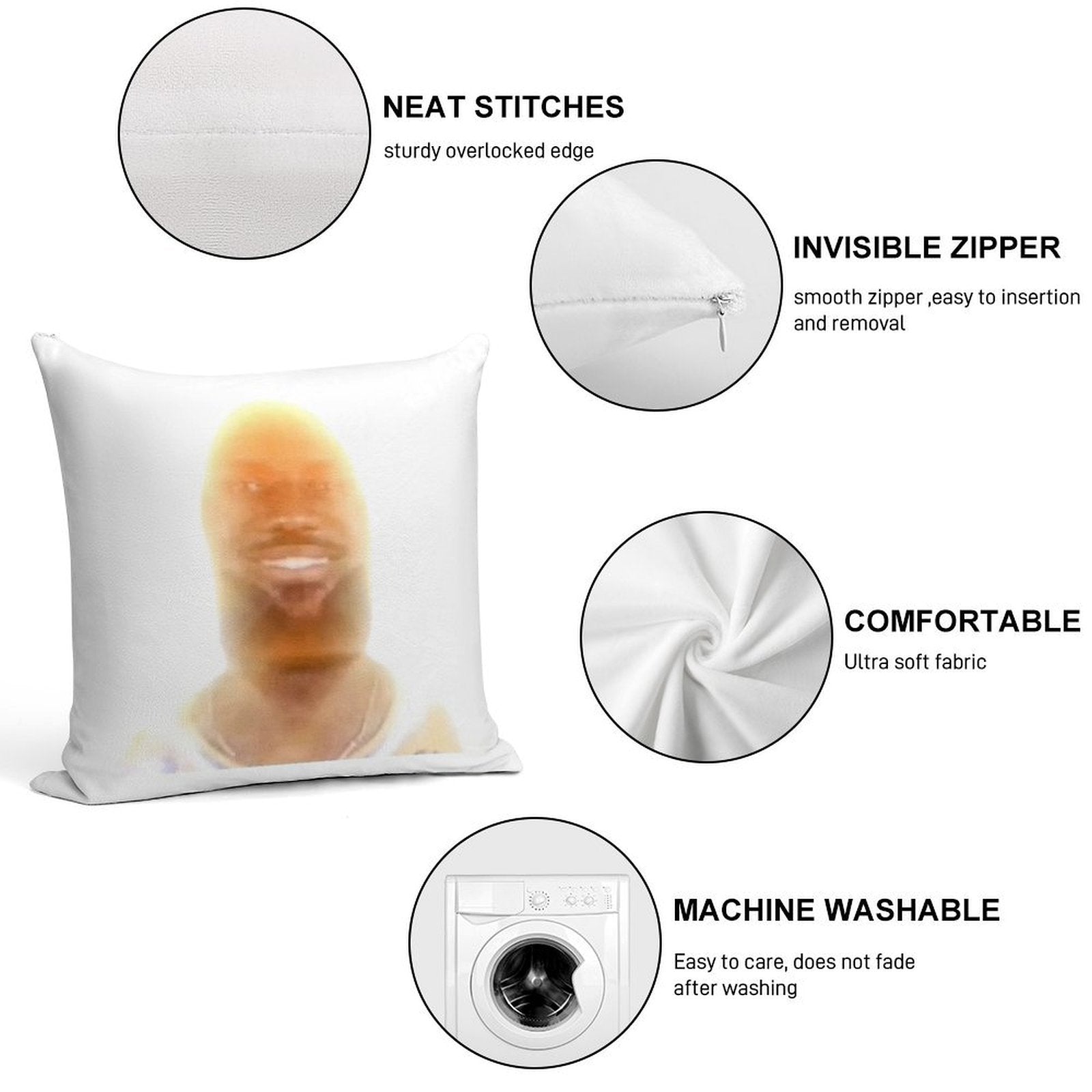 You Are My Sunshine LeBron James Meme Soft High-Density Material Throw Pillow