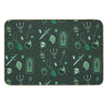 Snake Serpent Emblem Ambitious Cunning T-Shirt Sticker Phone Case House Green  Easy Maintenance Bath Mat