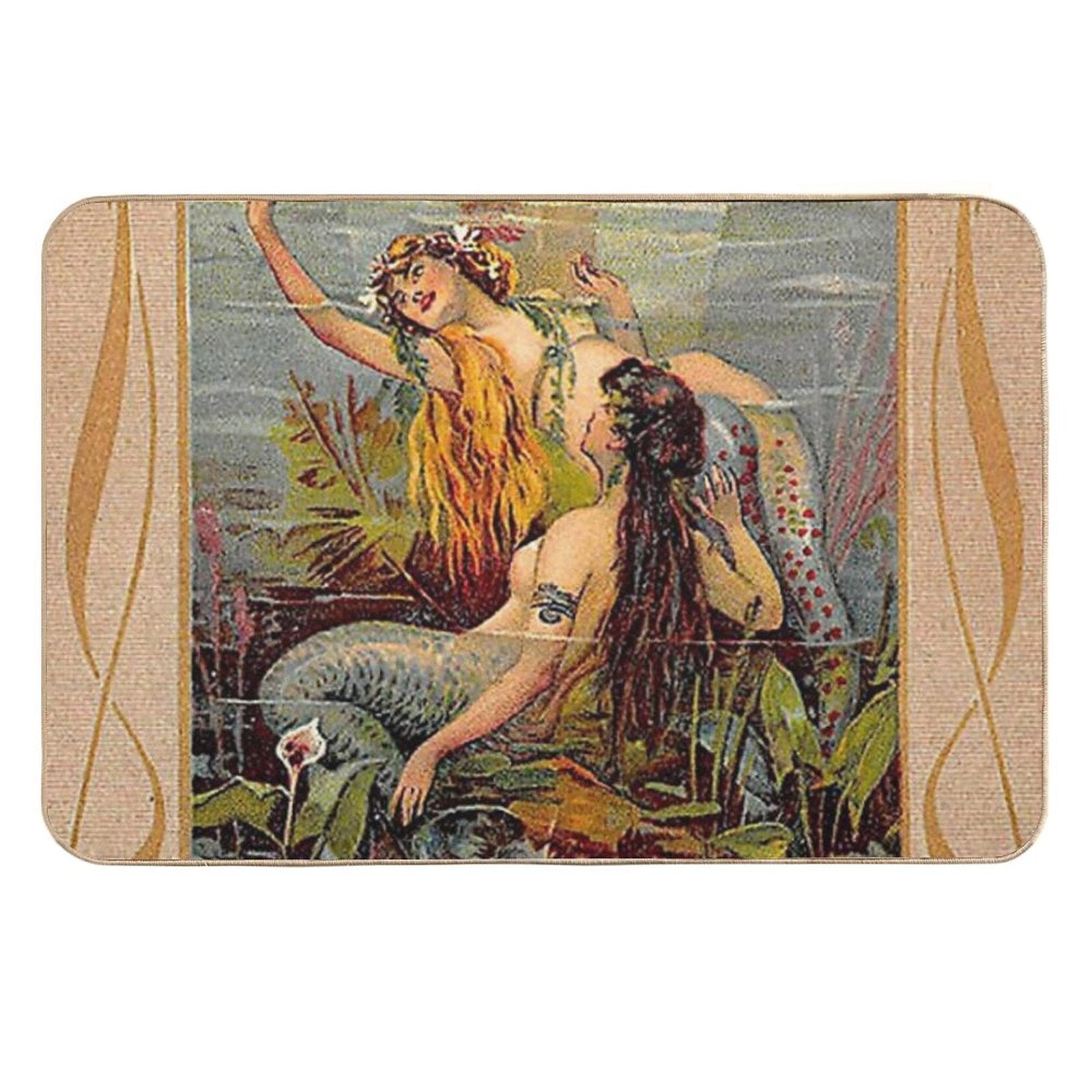 Das Rheingold Mermaid  Eco-Friendly Bath Mat