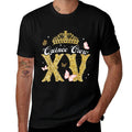 15 Year Old Birthday Decorations Mis Quince Crew Squadv  Wrinkle-resistant T-Shirt