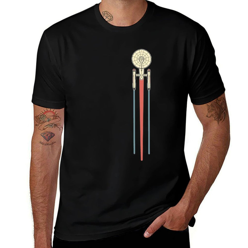 USS Enterprise Star Trek  Slim-fit Cut T-Shirt