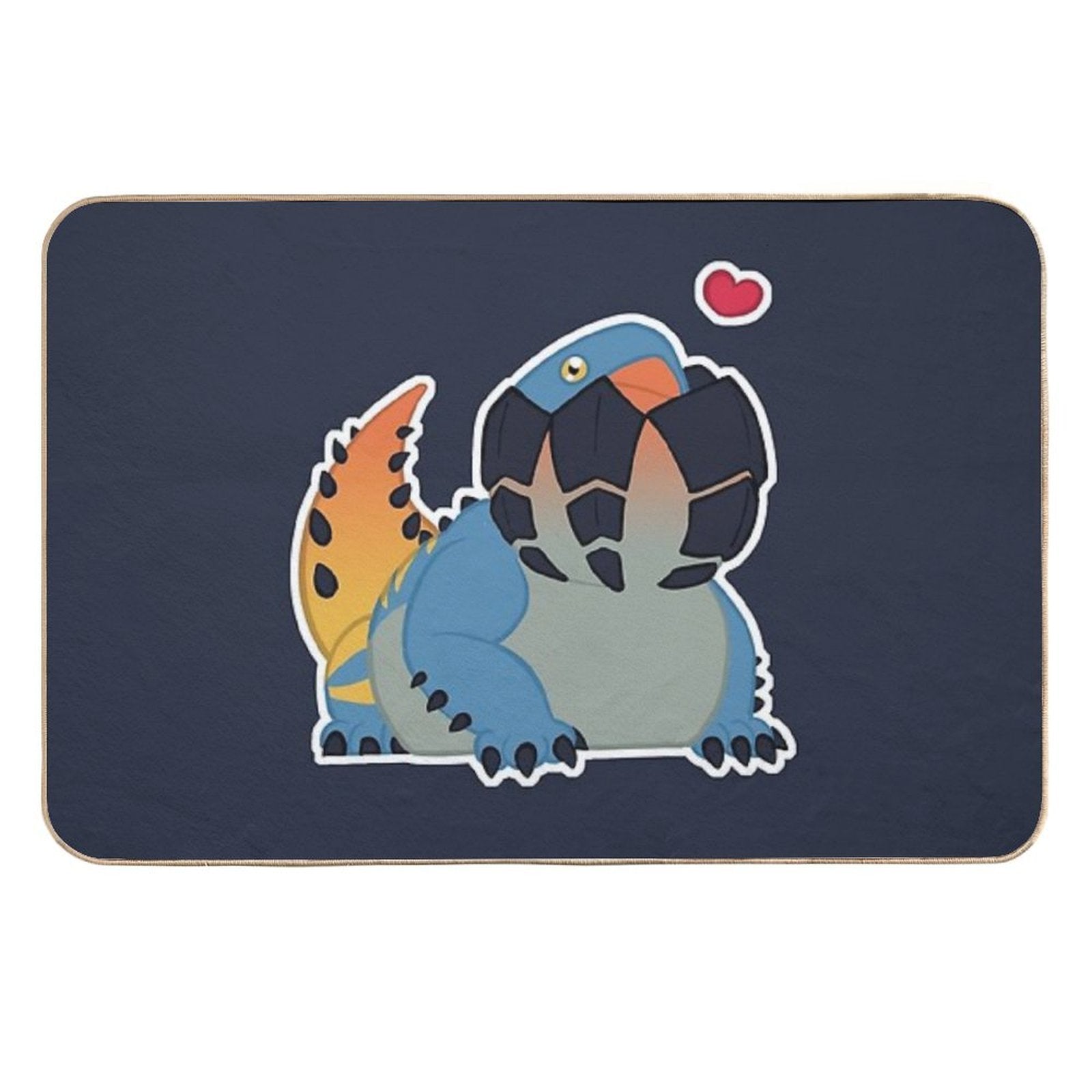 Monster Hunter Dodogama  Stain-Proof Bath Mat