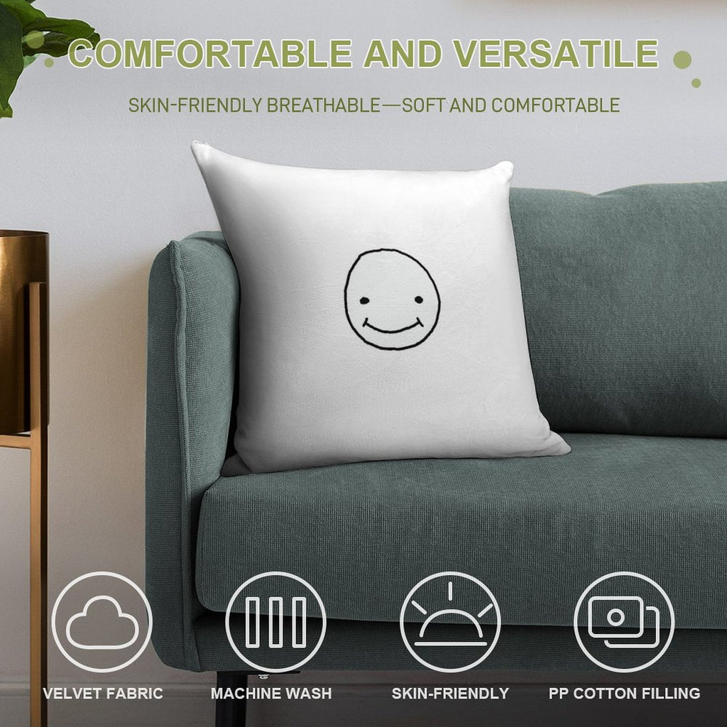Laserluca 2 Soft Anti-Pilling Throw Pillow