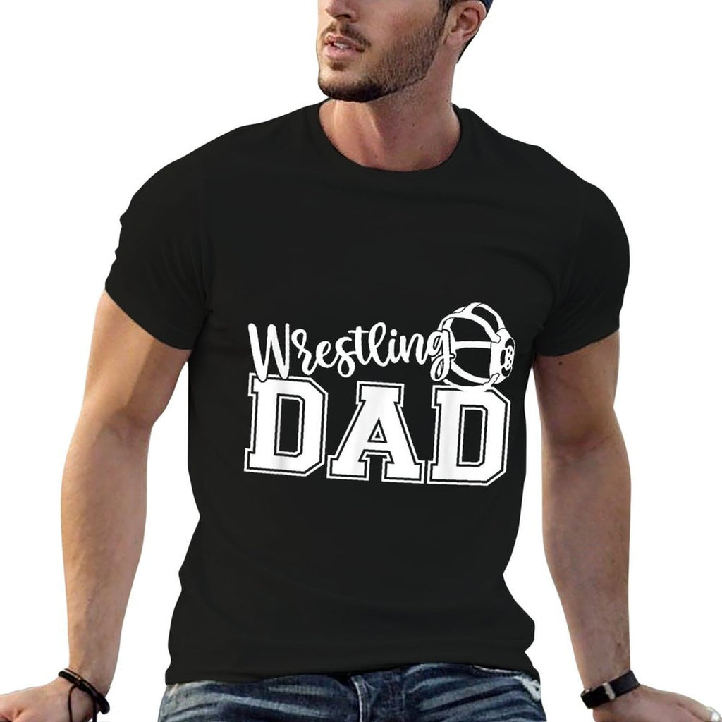 Wrestling Dad Hobby Wrestle Wrestler Martial Arts Father  Lightweight T-Shirt