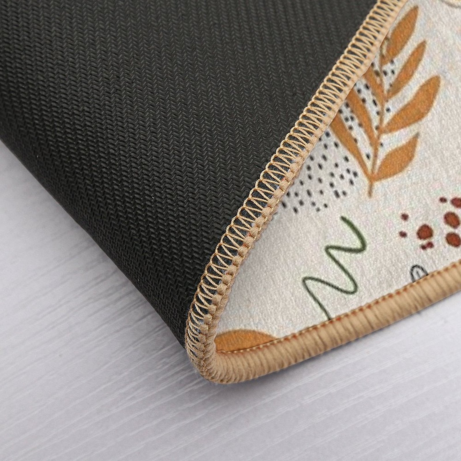 Fun Boho  Eco-Friendly Bath Mat