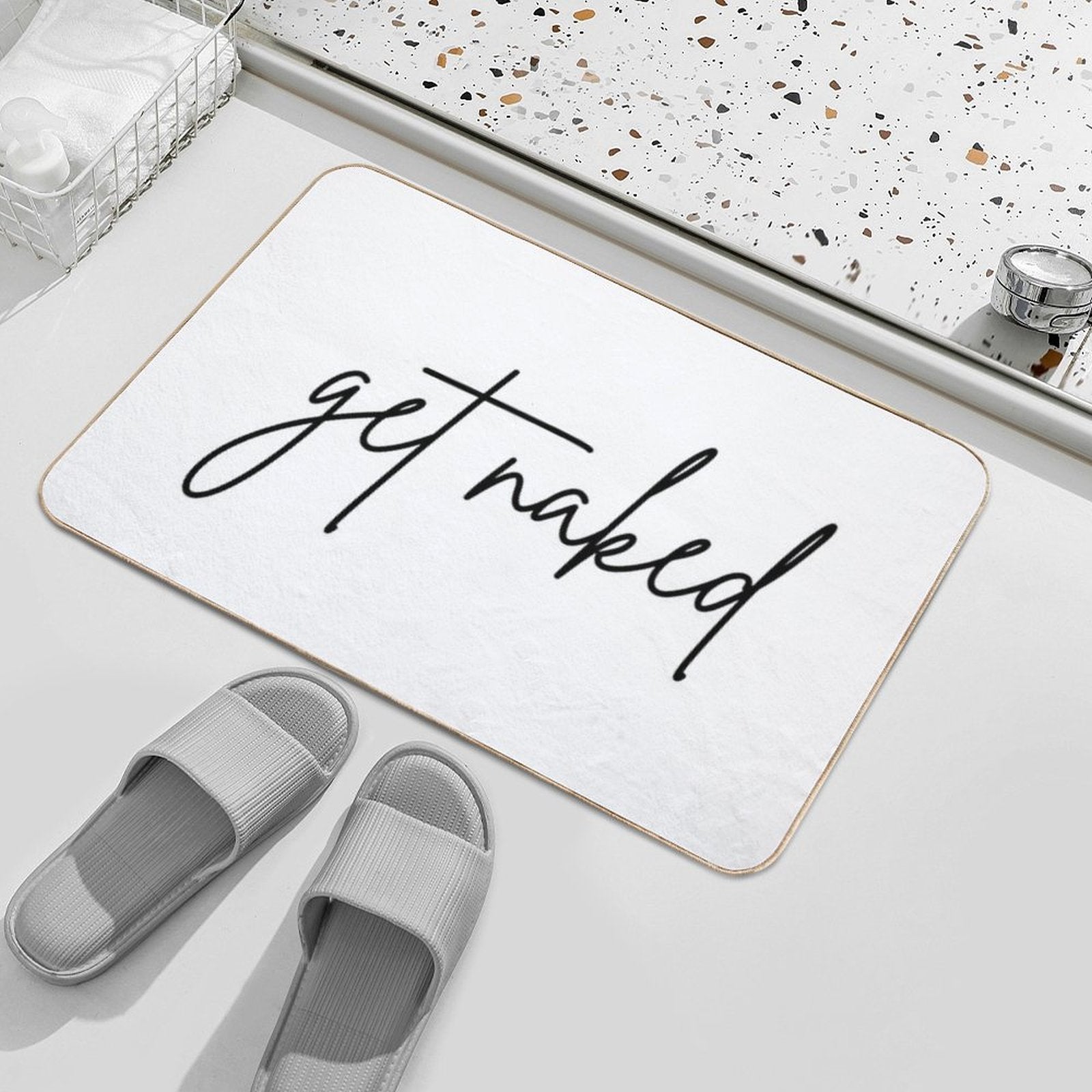 Get Naked  Odorless Bath Mat