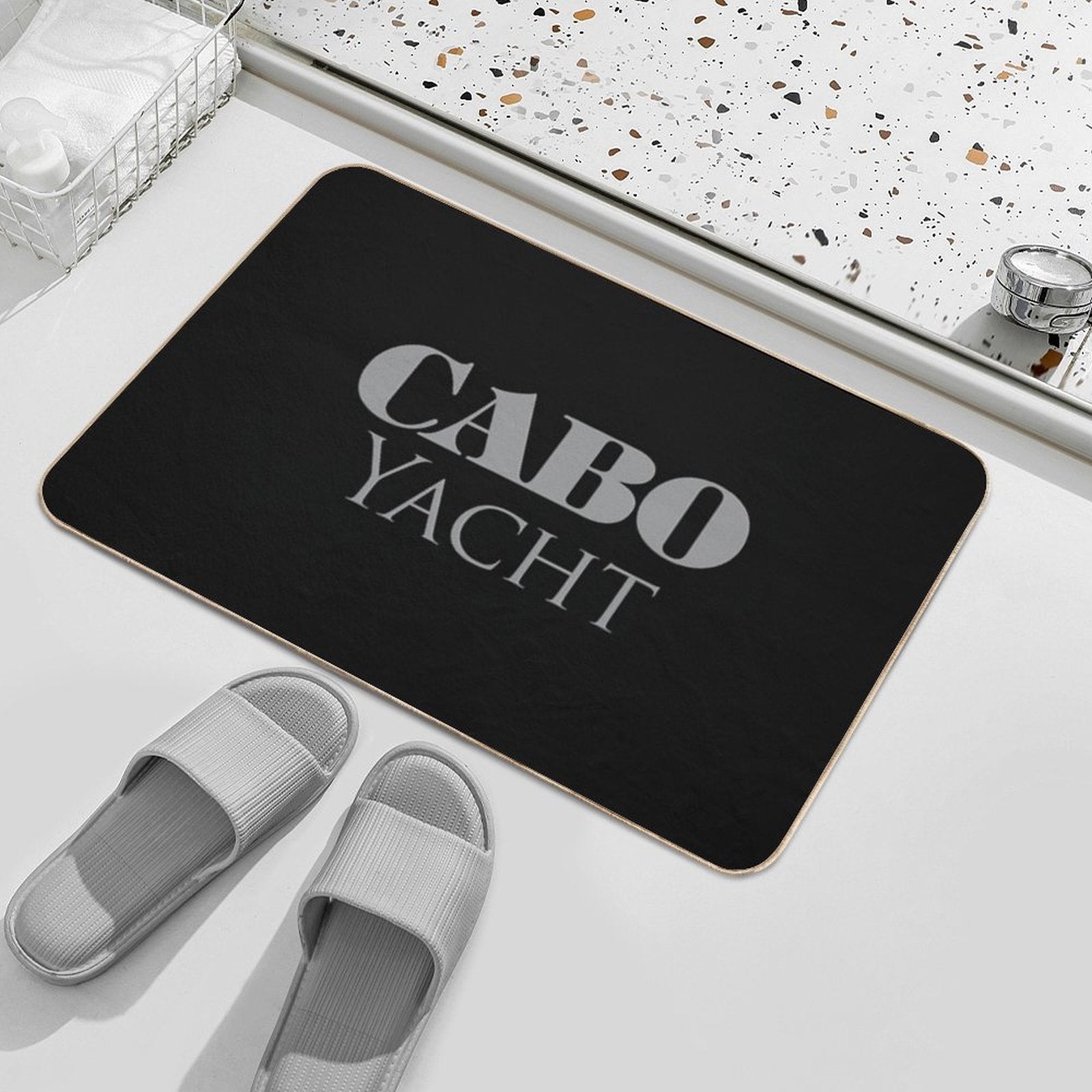 CABO YACHTS  Fade-Resistant Bath Mat