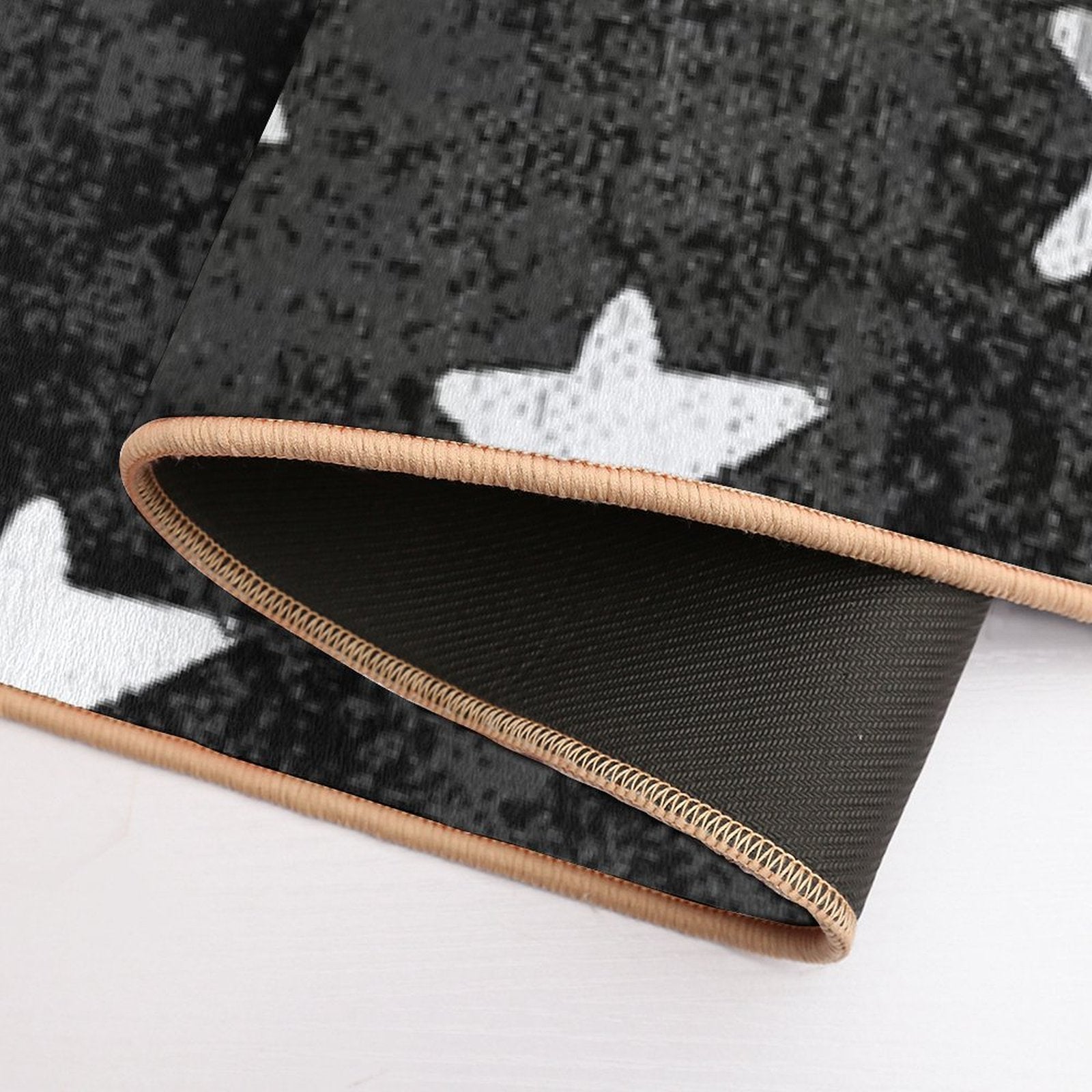 White Star  Repositionable Bath Mat