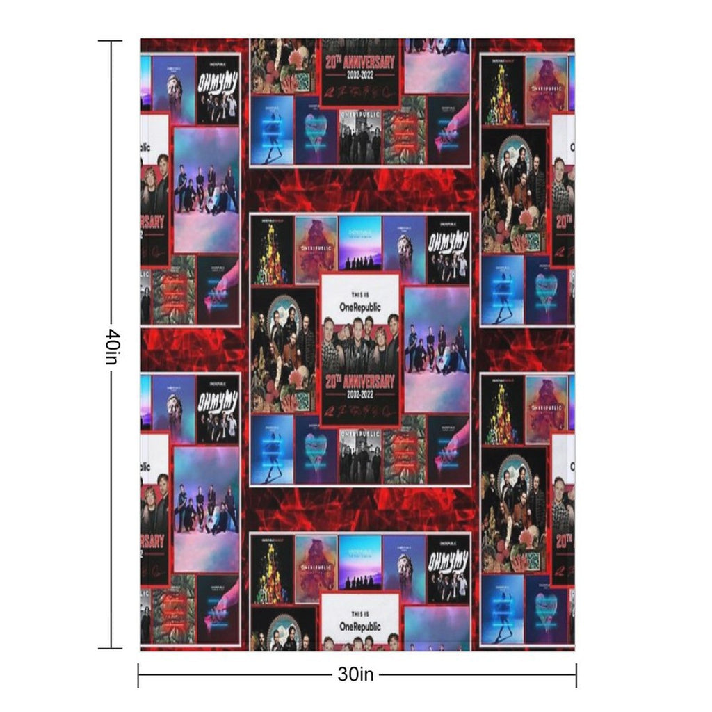 Greatest Albums 20th Anniversary 2002-2022 Multi-functional Throw Blanket