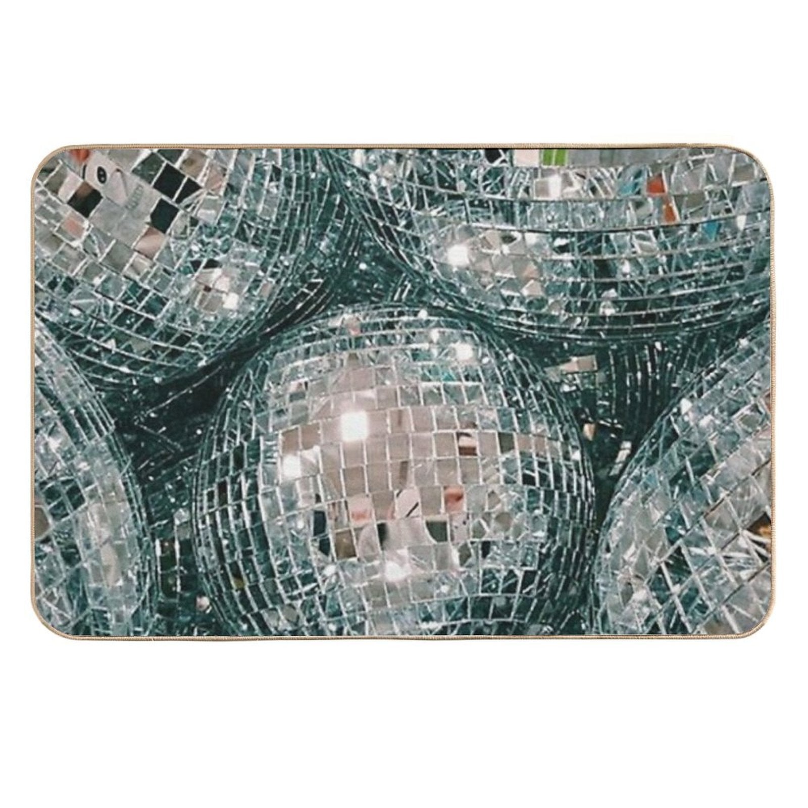 Disco Balls Durable Bath Mat