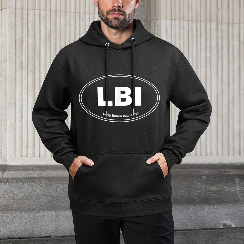 Long Beach Island, LBI Breathable Fabric Hoodie