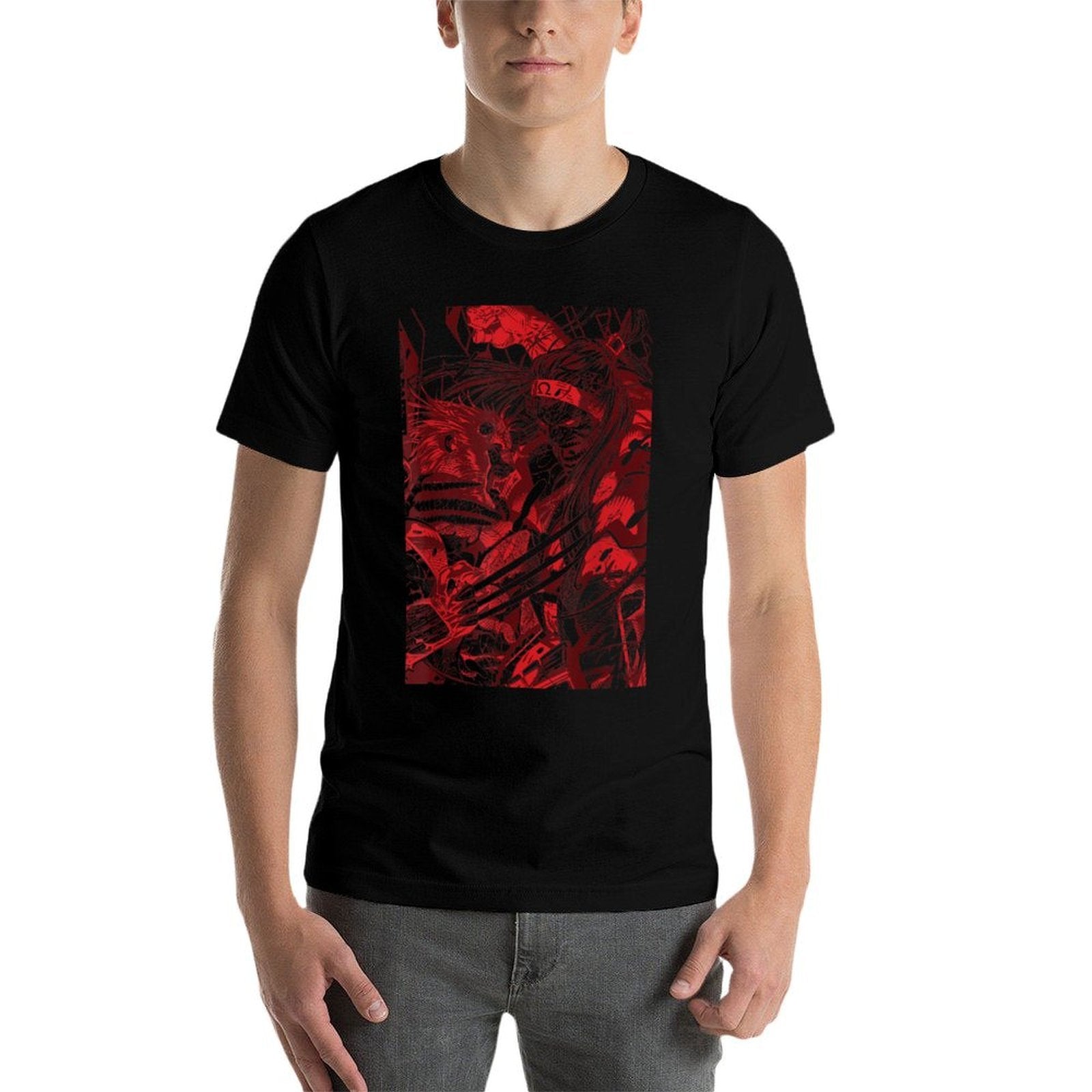 Marvel Omega Red Vs. Wolverine  Cotton T-Shirt