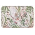 Vintage Cockatoo Jungle Botanical Garden 1 Nightgarden  Absorbent Bath Mat