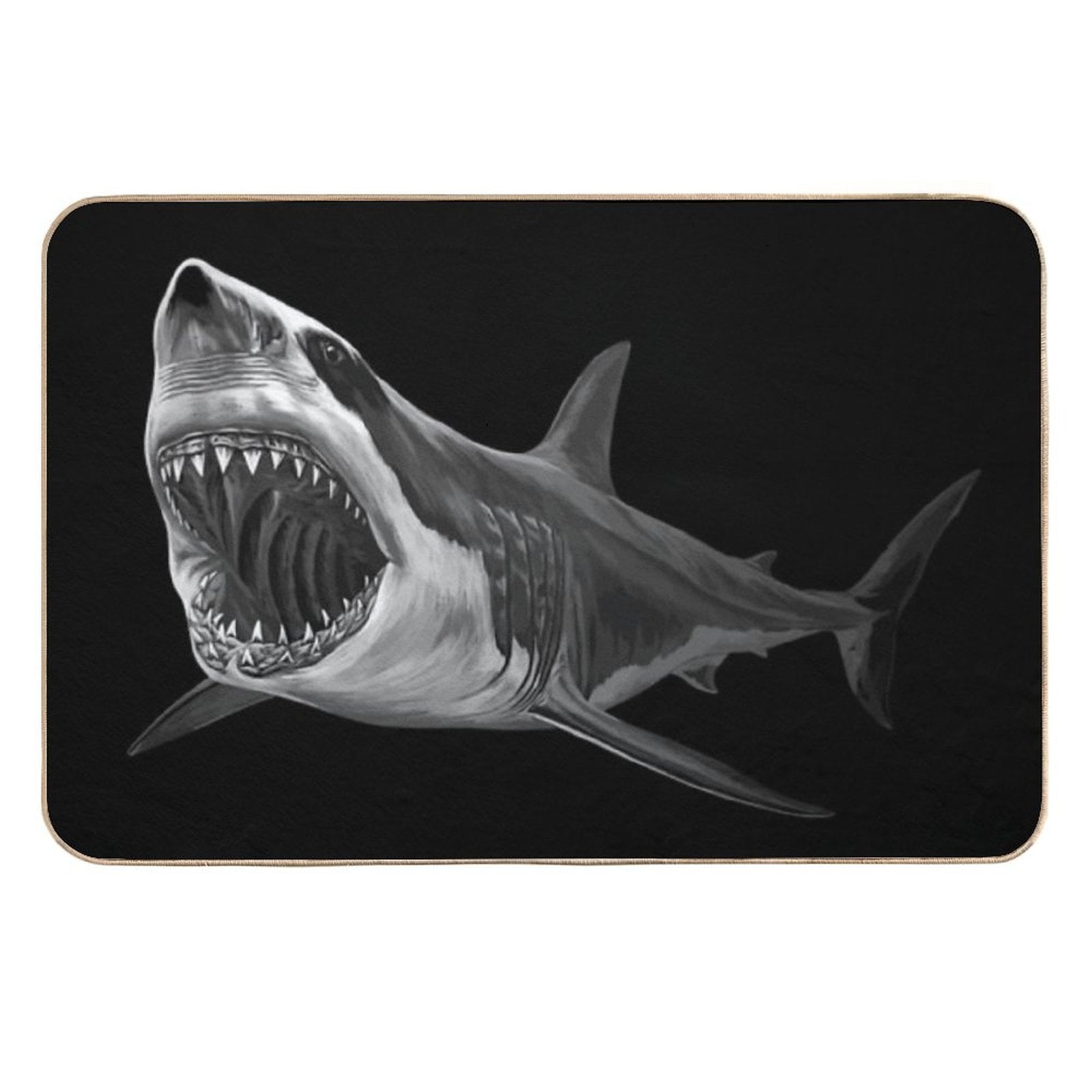 Great White Shark  Versatile Bath Mat