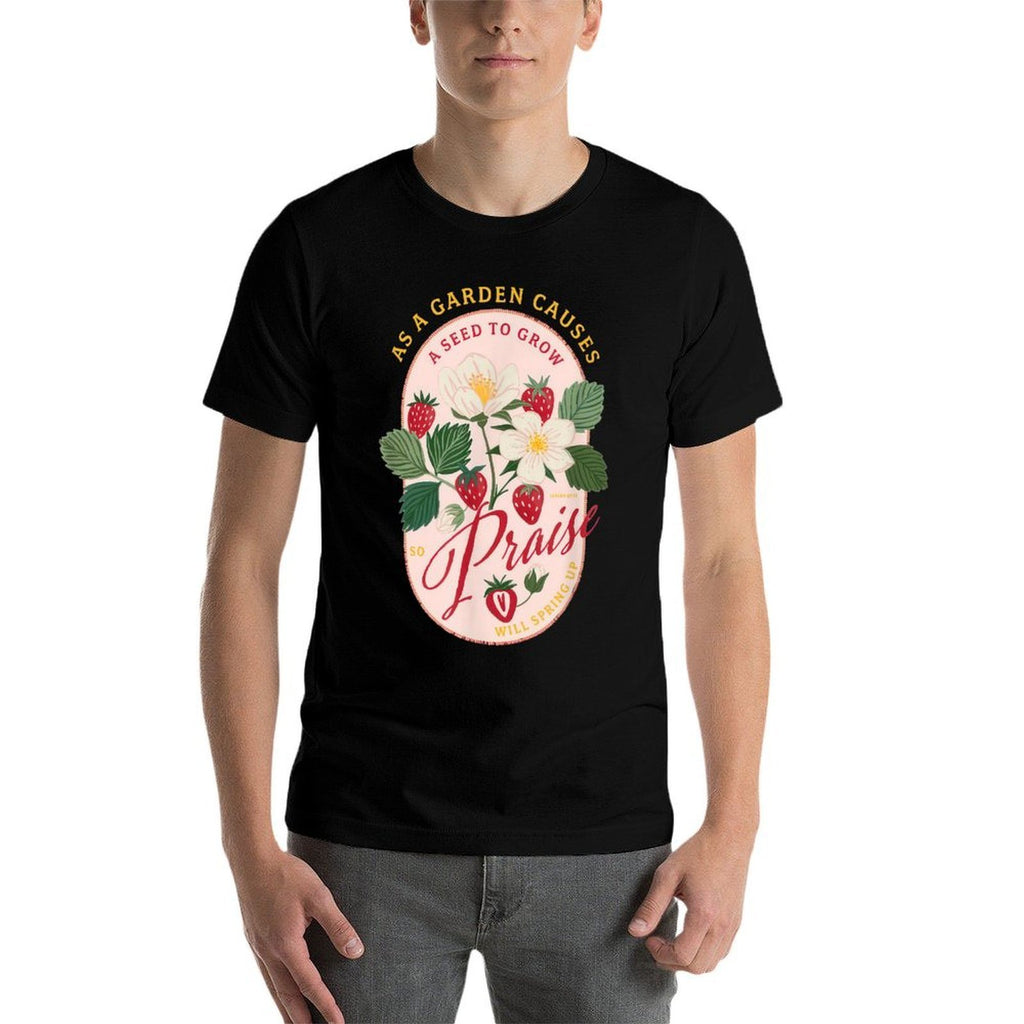 Strawberry Faith As A Garden Causes A Seed to Grow  Vintage-inspired T-Shirt