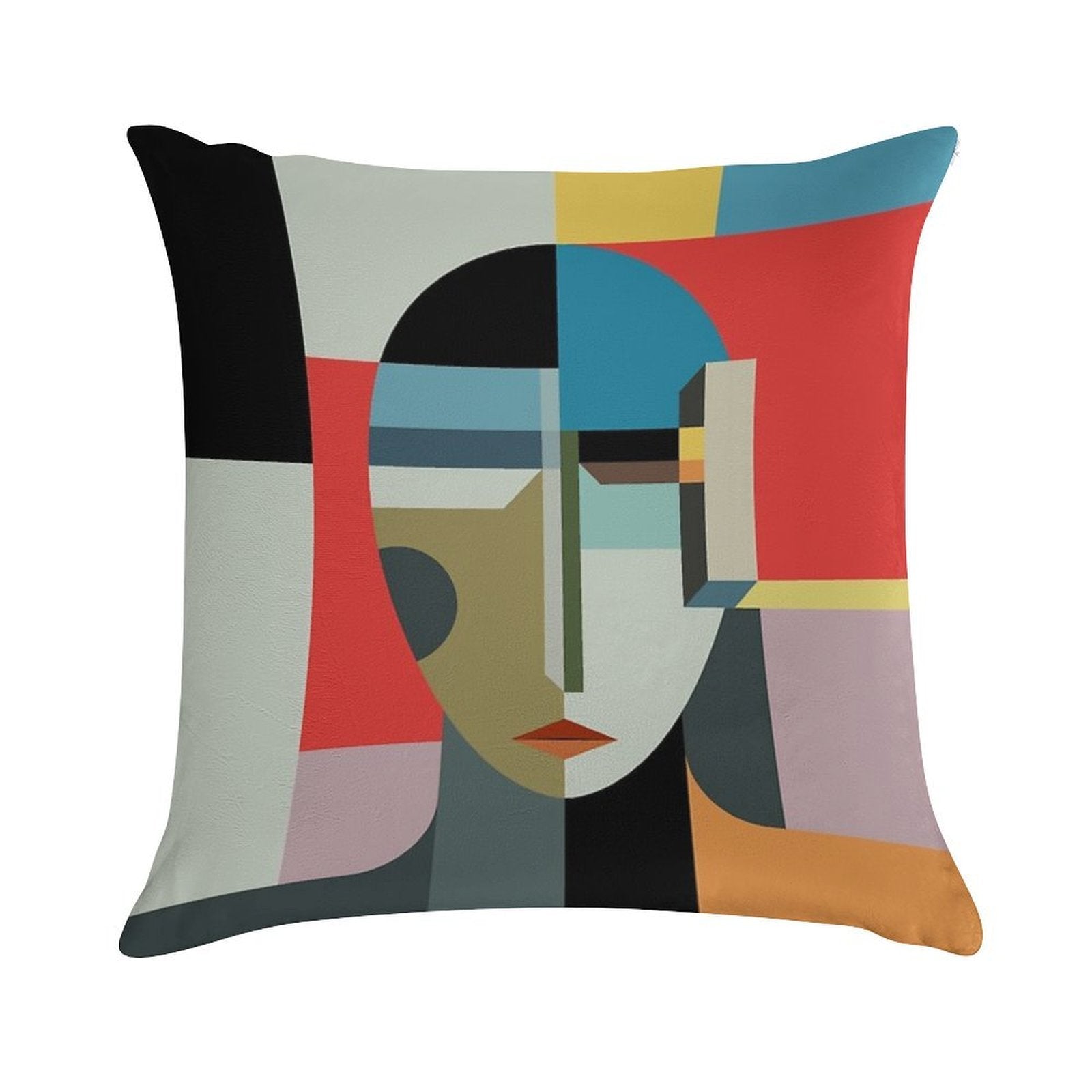 WOMAN OF WHEN Soft Hidden Zipper Throw Pillow