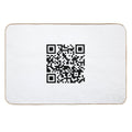 Steamed Hams QR Code  Eco-Friendly Bath Mat