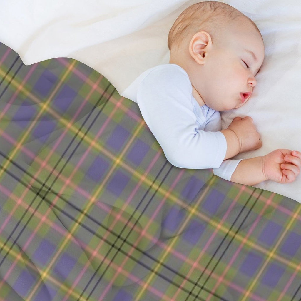 TAYLOR Tartan ✧ Traditional Clan & Family Name Plaid (Ancient Colours) Comfort Throw Blanket